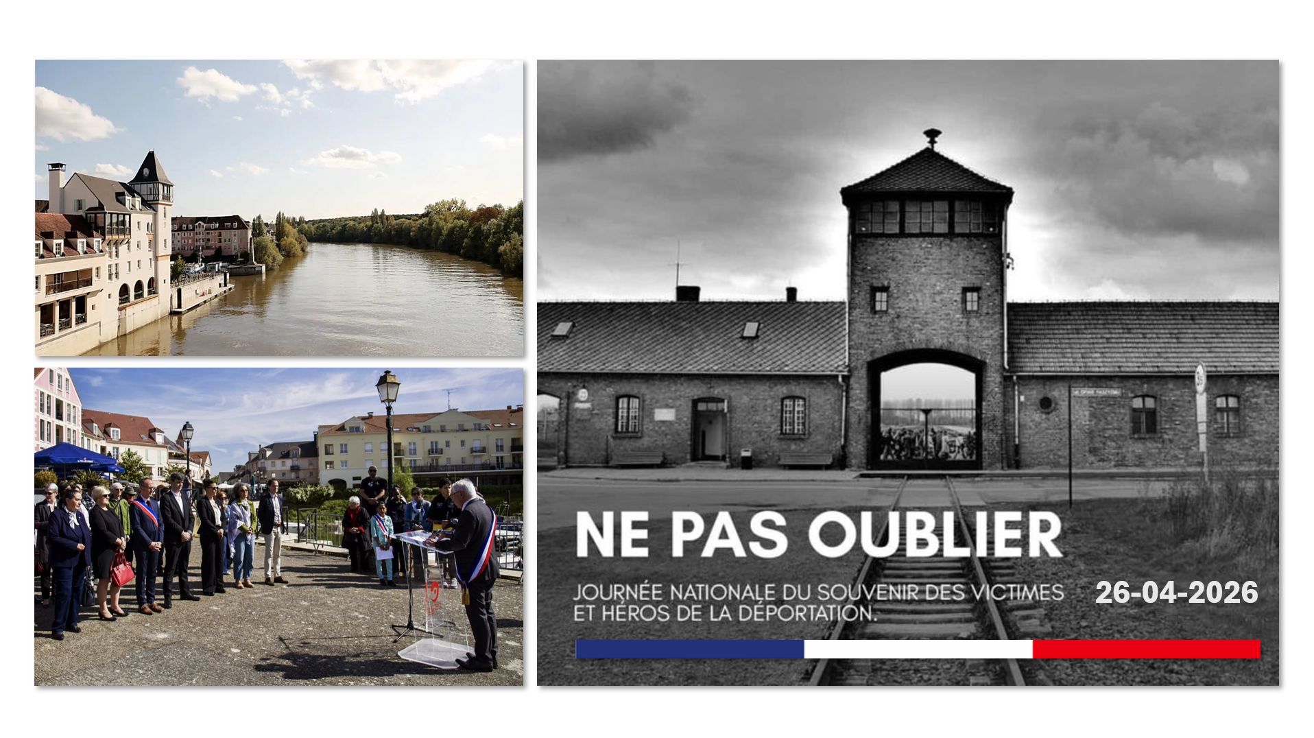 2026-04-26 – Journée Nationale du Souvenir des Victimes et Héros de la Déportation